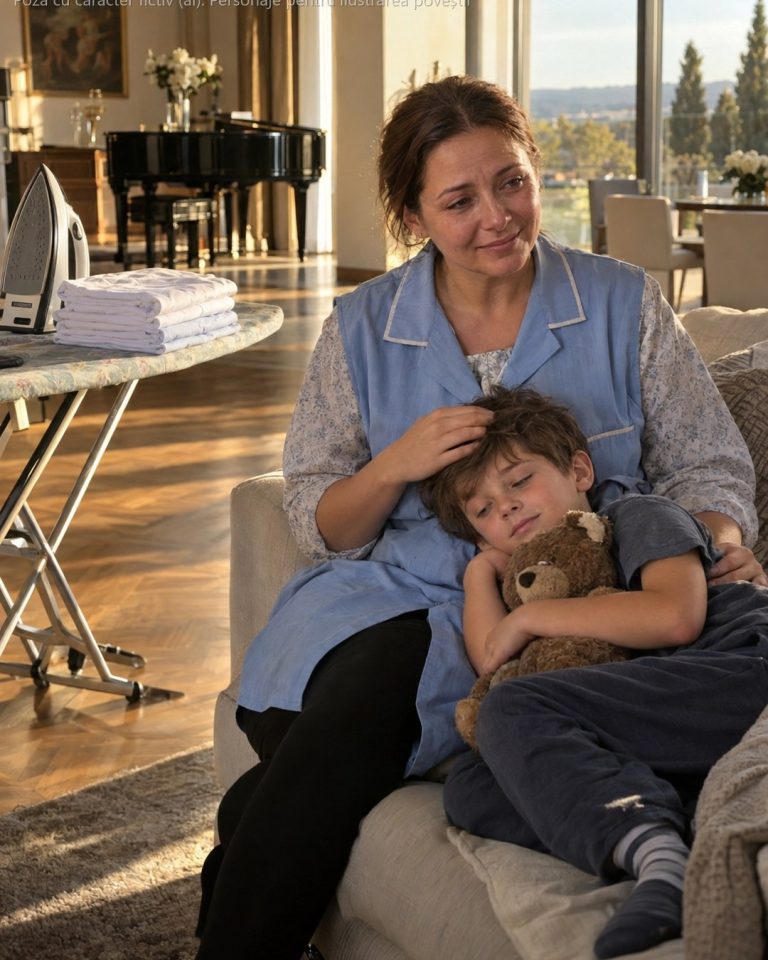 Fac curat de 3 ani în casa unui om cu bani, al cărui băiețel de 6 ani nu mai spusese o vorbă de când îi murise mama. Într-o zi l-am mângâiat pe cap și i-am cântat încet, așa cum îmi cântam eu copilul… și atunci s-a întâmplat ceva ce nimeni nu mai spera…