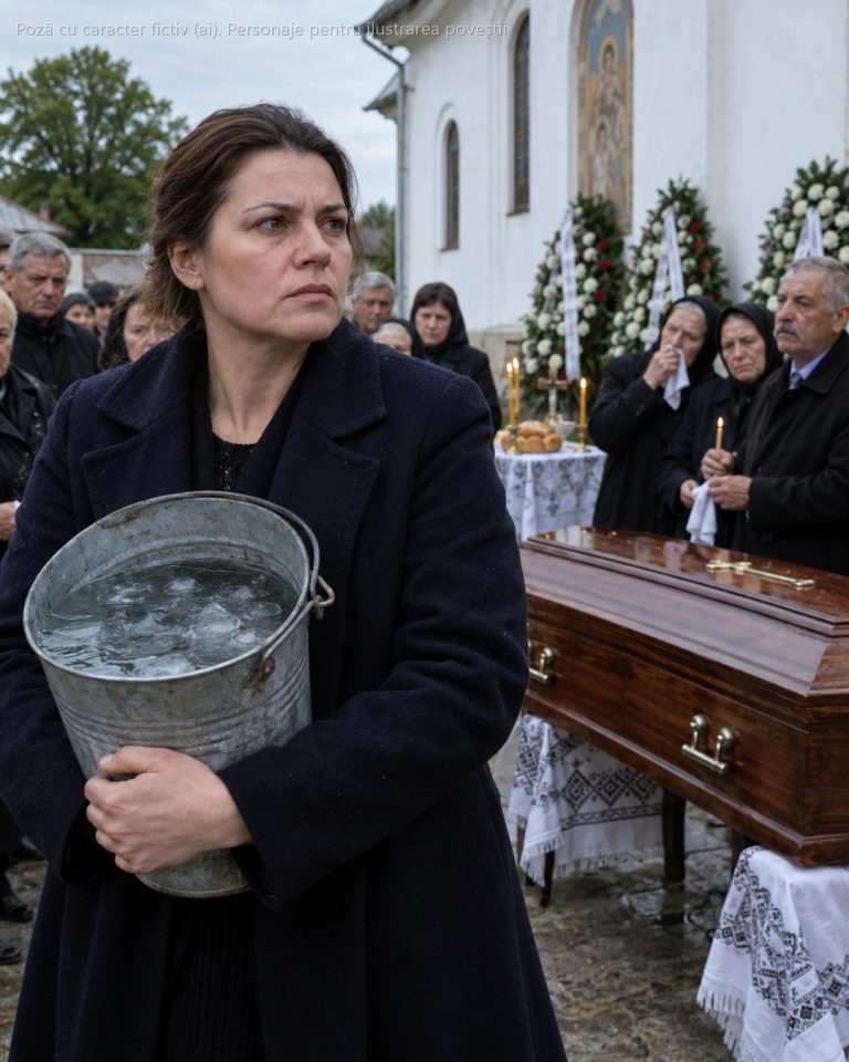 La înmormântarea soțului meu m-am apropiat de sicriu cu o găleată de apă înghețată ascunsă sub palton. Toți credeau că vin să-l sărut ultima dată. Eu veneam să-l trezesc din morți…