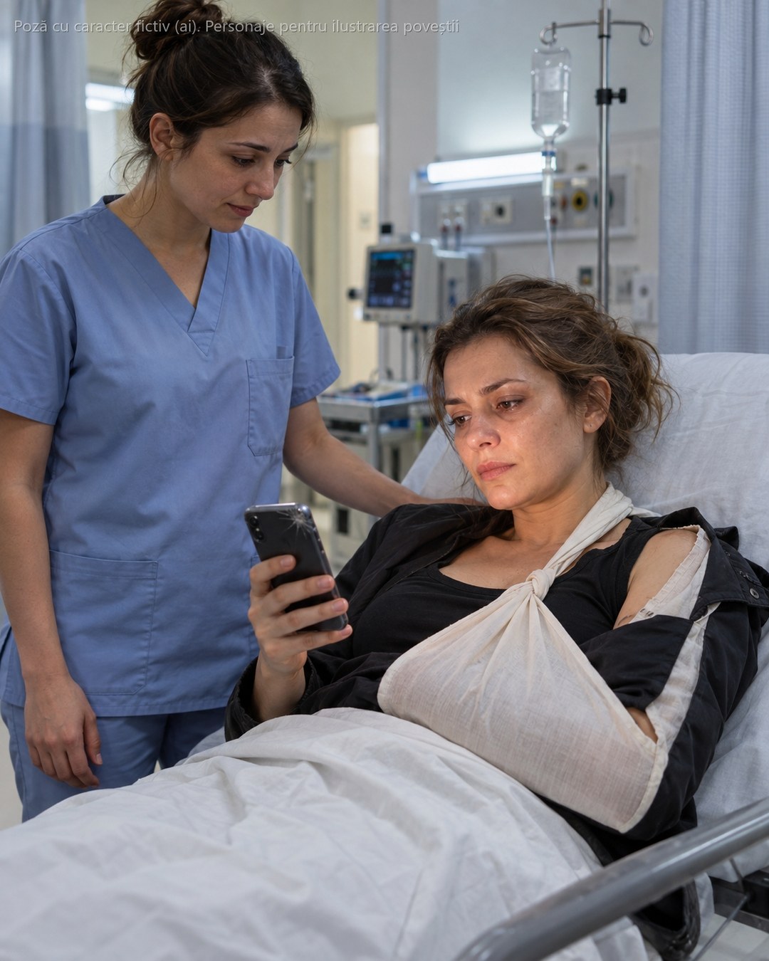 După ce am intrat cu mașina în stâlp și abia mai respiram, cu umărul scos din loc, l-am sunat pe soțul meu să vină la spital. Mi-a scris: „Sunt la un prânz important cu o clientă, cheamă un taxi.” I-am răspuns un singur cuvânt: „Bine.” Nu știa că prânzul acela avea să-l lase și fără nevastă, și fără slujbă…