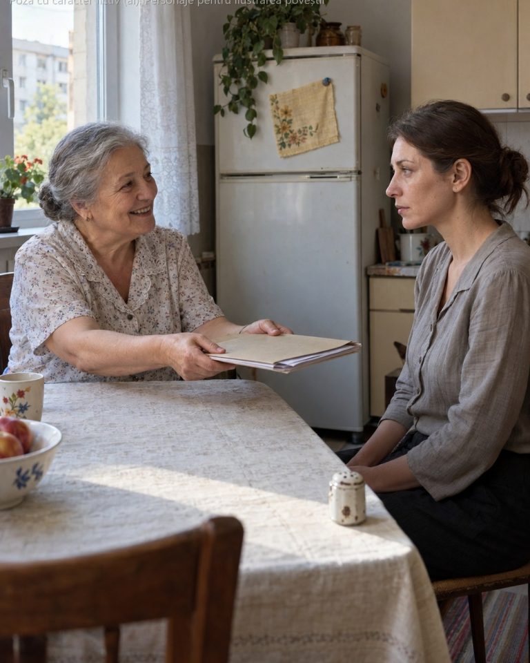 Mama mi-a întins noul testament zâmbind: „Totul e pentru Marius și copiii lui, tu nu iei nimic.” I-am zâmbit și eu: „Atunci nici tu să nu mai aștepți nimic de la mine.” Nu știa că de 8 ani doar banii mei țineau casa în picioare…