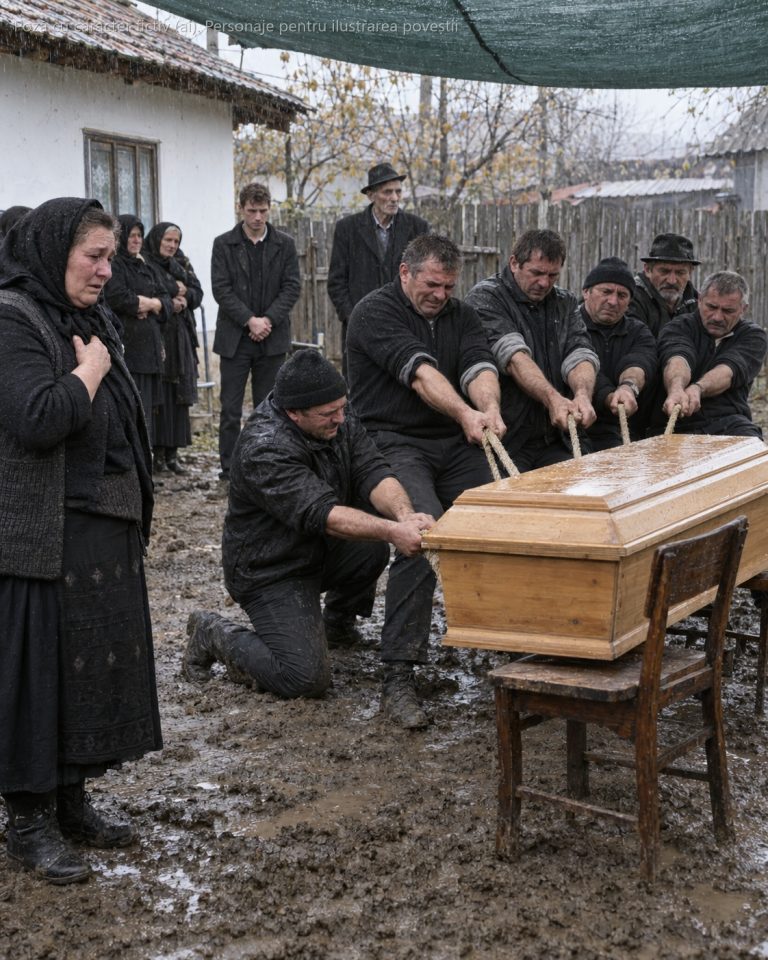 Nora mea a murit la 26 de ani, la 3 zile după ce a născut, iar în ziua înmormântării 6 bărbați n-au putut clinti sicriul din loc — până când fiul meu a căzut în genunchi și a mărturisit ce-i făcuse în ultima lună…