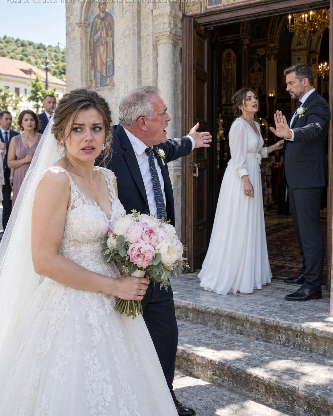Părinții mei au cerut ca sora mea mai mare să intre prima în biserică, îmbrăcată în alb, la nunta MEA. Am zâmbit și am zis „da". Dar când a ajuns la ușă în rochia ei de firmă, nașul i-a tăiat calea, iar tata a început să urle că el a plătit tot — până când mirele a spus o singură frază…