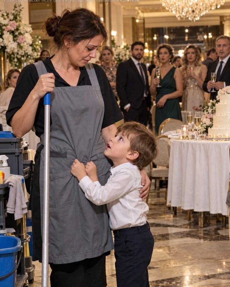 La petrecerea patronului, băiețelul de 3 ani care nu mai scosese o vorbă de când îi murise mama a lăsat toți cei 50 de invitați cu paharul în aer: a fugit pe hol, s-a agățat de femeia de la curățenie și a strigat „mami"… iar eu am înghețat cu mopul în mână, fiindcă eu știam de ce.