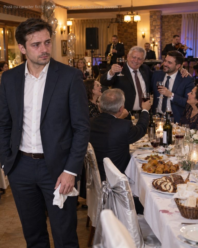 La petrecerea lui de pensionare, tata i-a dat fratelui meu firma, casa și tot pământul, apoi mi-a spus în fața a 60 de invitați: „Tu nu primești nimic. Mai bine nu te nășteai.” Toți au râs. M-am ridicat să plec… până când notara m-a oprit pe hol cu un plic sigilat…