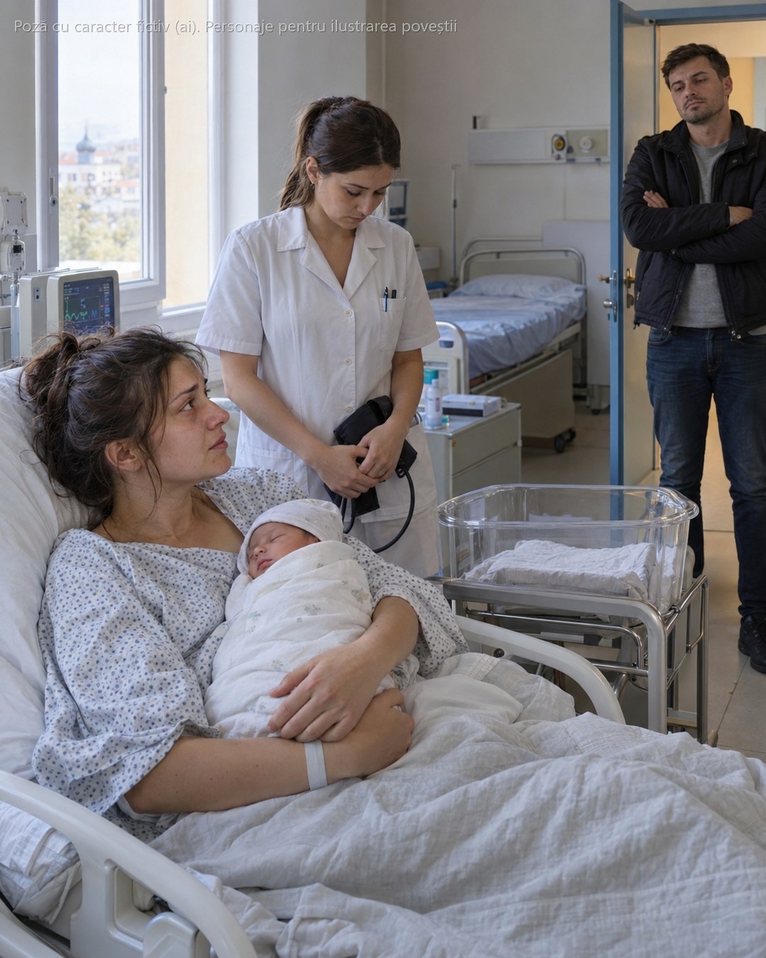 Soțul meu s-a uitat 2 secunde la copilul abia născut și a rânjit: „Facem test ADN, să fiu sigur că-i al meu.” Peste 3 zile, medicul m-a chemat singură în cabinet, cu un plic sigilat și fața albă, și mi-a spus încet: „Sunați la poliție…”