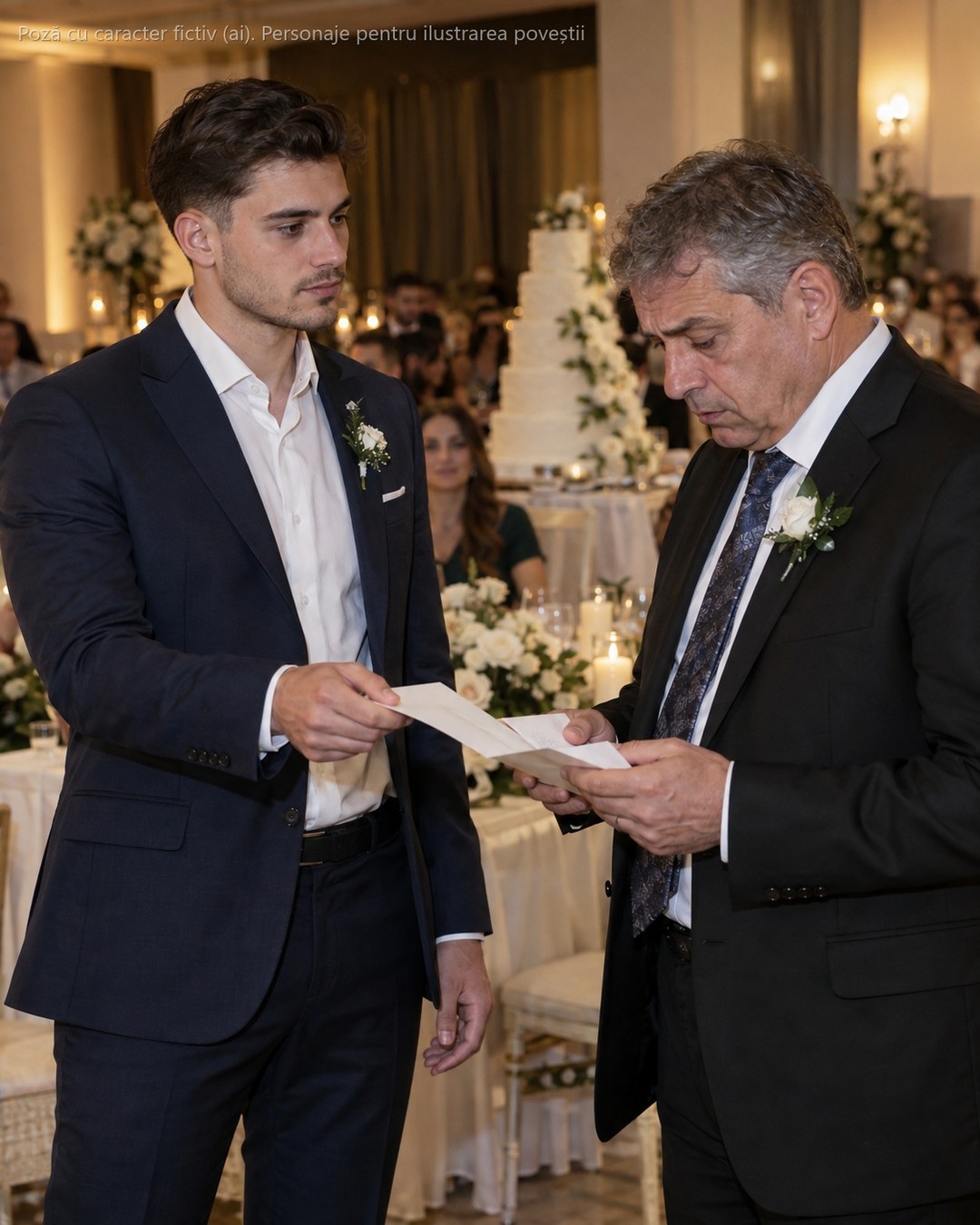 Tata mi-a spus la telefon că, dacă nu vin la nunta fratelui meu, „nu-mi mai dă niciun leu de facultate” — fără să știe că eu terminasem deja, șef de promoție, și semnasem un contract cu un salariu la care el nici nu visa. Am venit. I-am întins un plic. Și am văzut cum i se stinge tot aerul de om important de pe față…